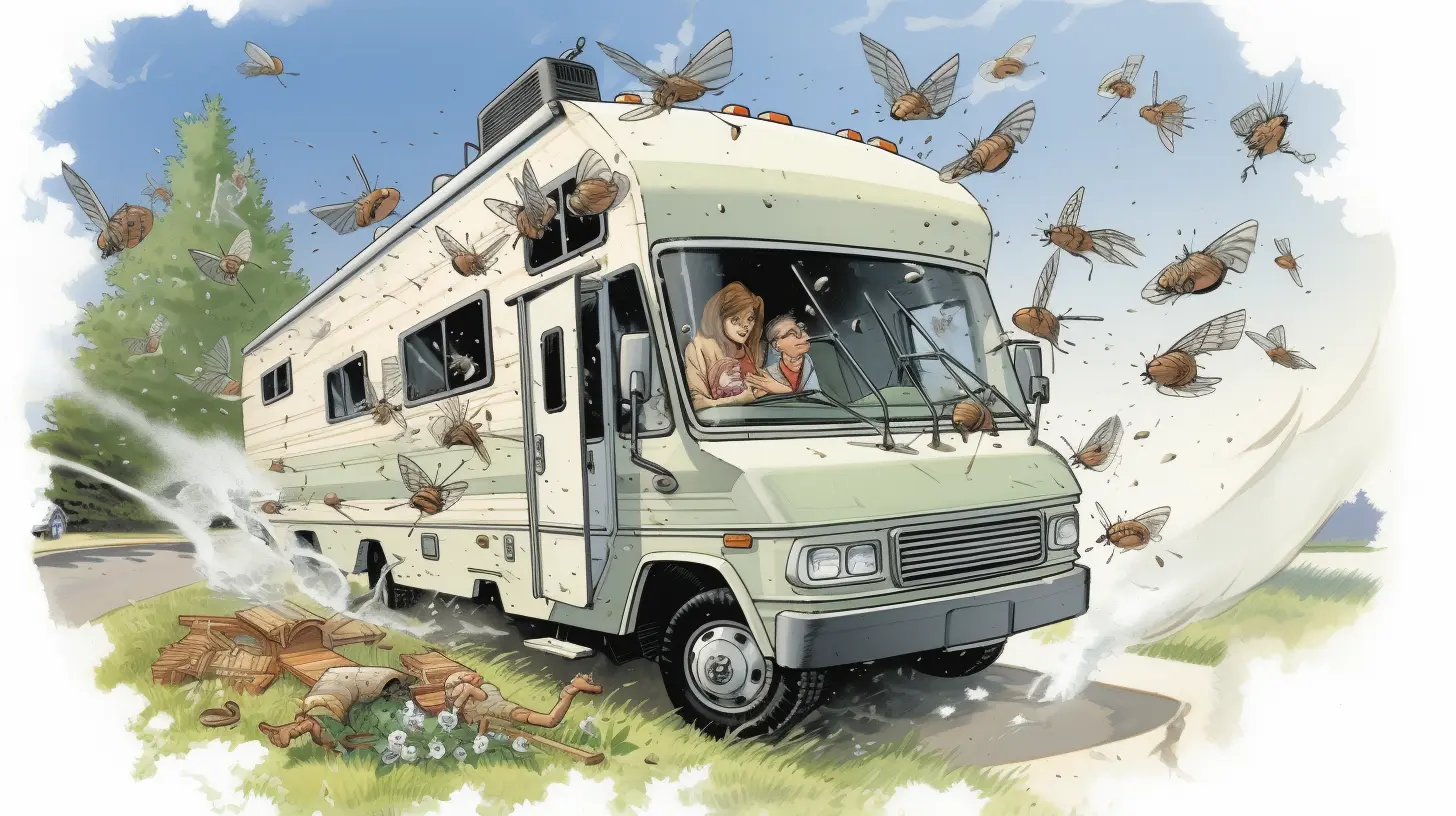 Image of Our Top 8 Effective Strategies to Deter Mosquitoes from Your Campervan